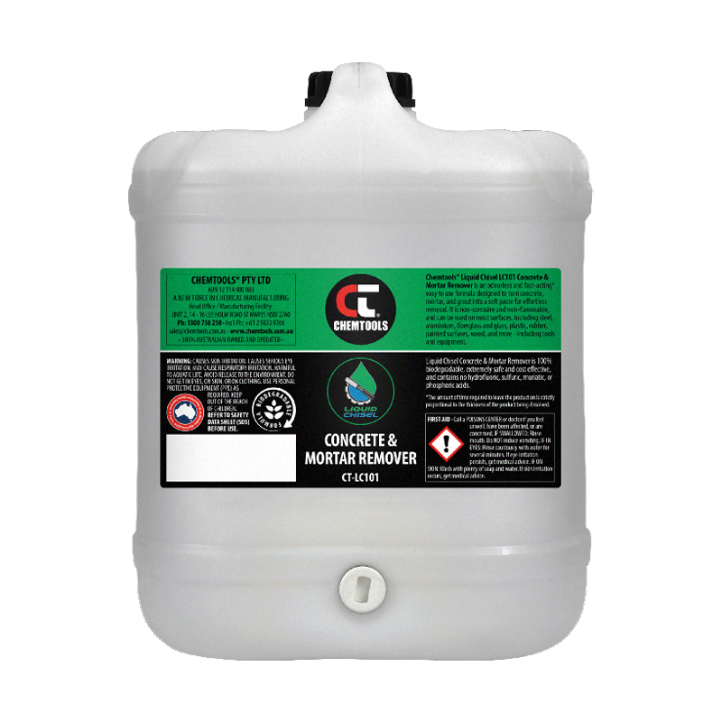 CHEMTOOLS LIQUID CHISEL BIODEGRADABLE CONCRETE DISSOLVER 20L